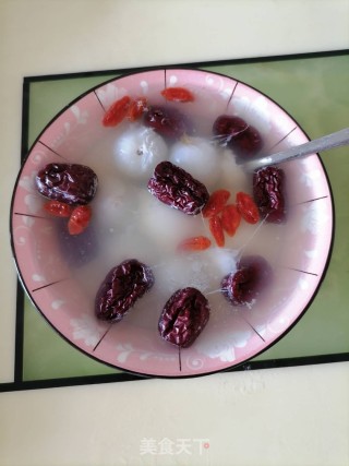 荔枝鸡蛋汤的做法