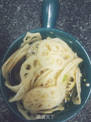凉拌藕片的做法