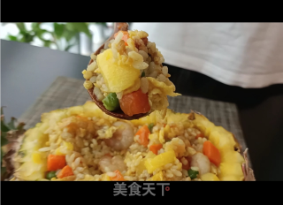 菠萝炒饭的做法