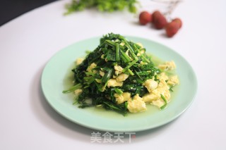 韭菜炒鸡蛋的做法