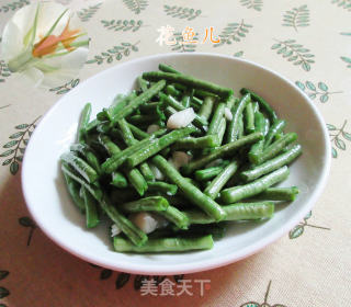 蒜香豇豆的做法