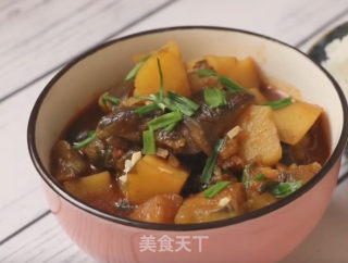 茄子炖土豆的做法