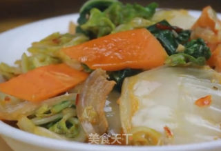猪油炒大白菜的做法