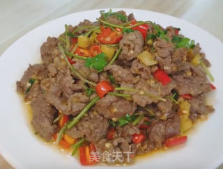 香辣牛肉的做法