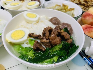潮州牛肉丸粉条汤的做法