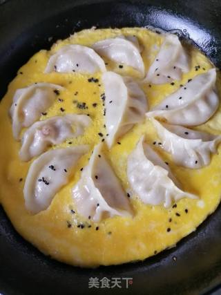 鸡蛋抱饺的做法