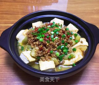 豆腐茄子煲的做法