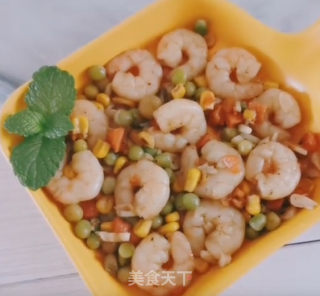 杂蔬虾仁的做法