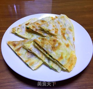 鸡蛋手抓饼的做法