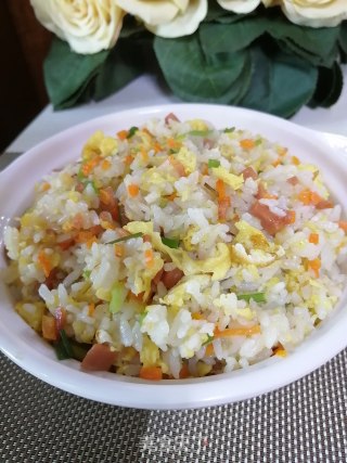 家常炒饭的做法