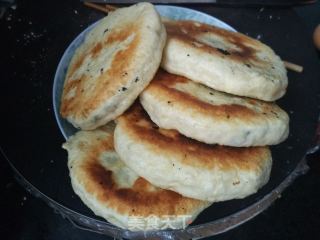 包菜土豆丝粉丝发面烙饼的做法