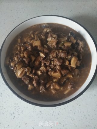 香菇牛肉酱的做法