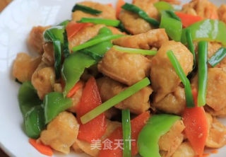 小炒油豆腐的做法