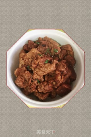 啤酒豆腐果炖牛肉的做法