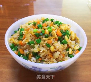 胡萝卜豆角炒饭