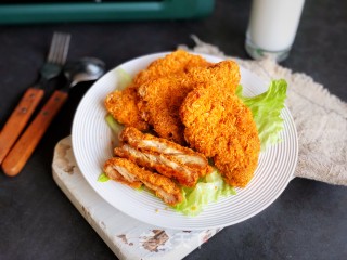 非油炸鸡排的做法