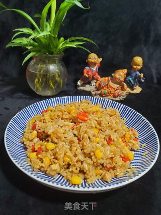 玉米肉丁炒饭