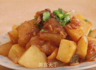 土豆烧冬瓜的做法