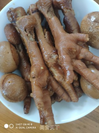 卤鸡脚和鸡蛋的做法