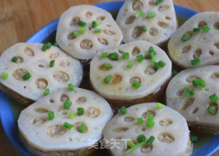 清蒸莲藕肉饼的做法