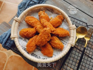 金沙鸡翅的做法