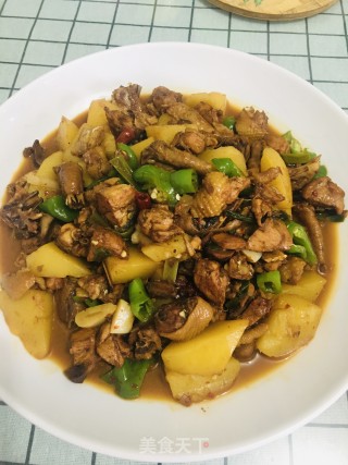 家庭版大盘鸡的做法