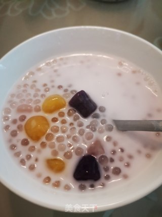 芋丸西米露的做法