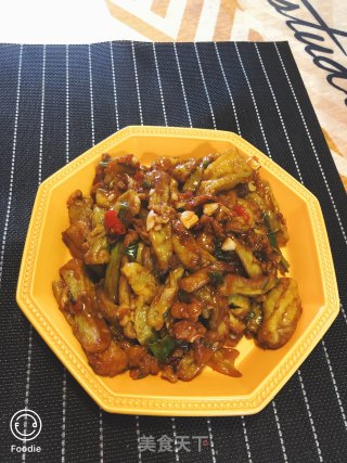 脆皮酸辣茄子的做法