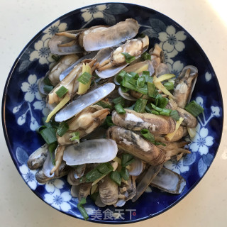 炒蛏子的做法