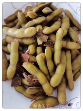 五香毛豆的做法