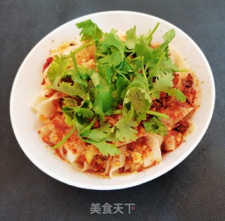 油泼面的做法