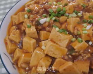 肉末豆腐的做法