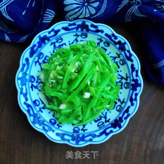 蒜香苦瓜片的做法