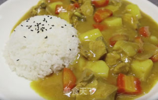 咖喱鸡饭的做法