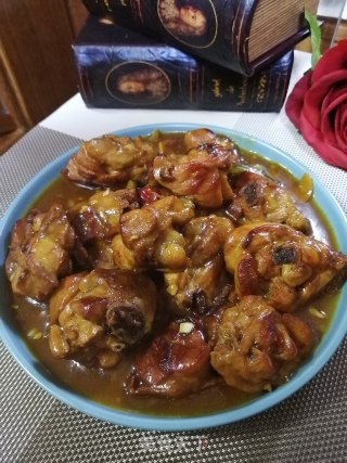 咖喱炖鸡大腿的做法