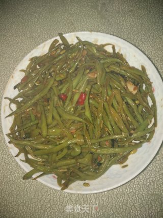 酱爆豆角丝的做法
