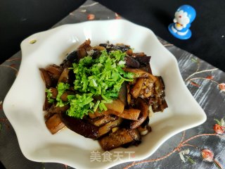 酱焖茄条的做法