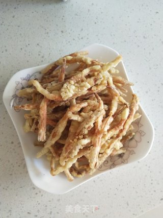 干炸黄花菜的做法