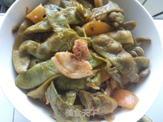 豆角炖肉炖土豆的做法