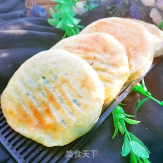 韭菜鸡蛋馅饼的做法