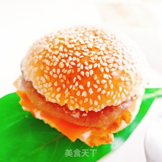 全麦牛肉汉堡????的做法
