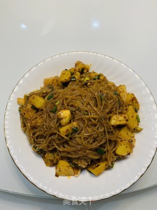 土豆拌酸辣细粉的做法