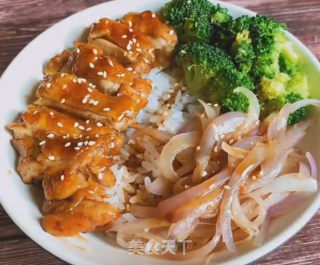 香焖鸡腿饭的做法