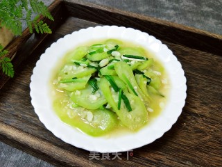 蒜蓉丝瓜的做法
