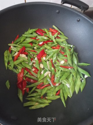 酸辣四季豆的做法