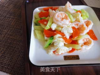 滑蛋虾仁的做法