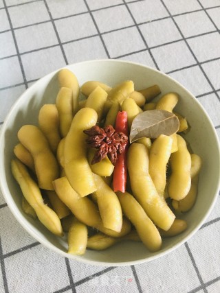 五香毛豆的做法