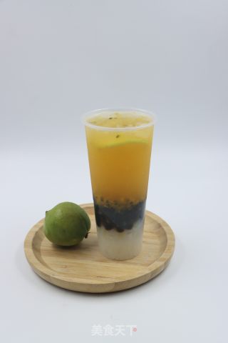 夏日快乐源泉-百香果双响炮的做法