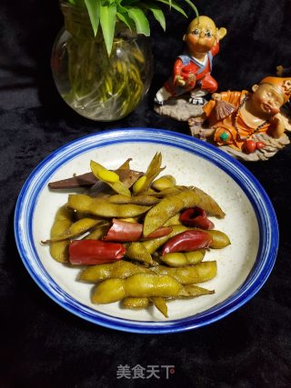 五香毛豆的做法