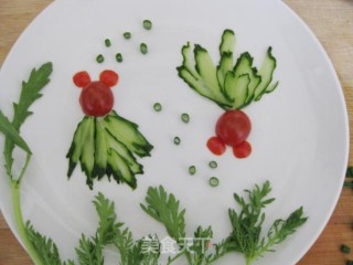 简单盘饰之西红柿的做法